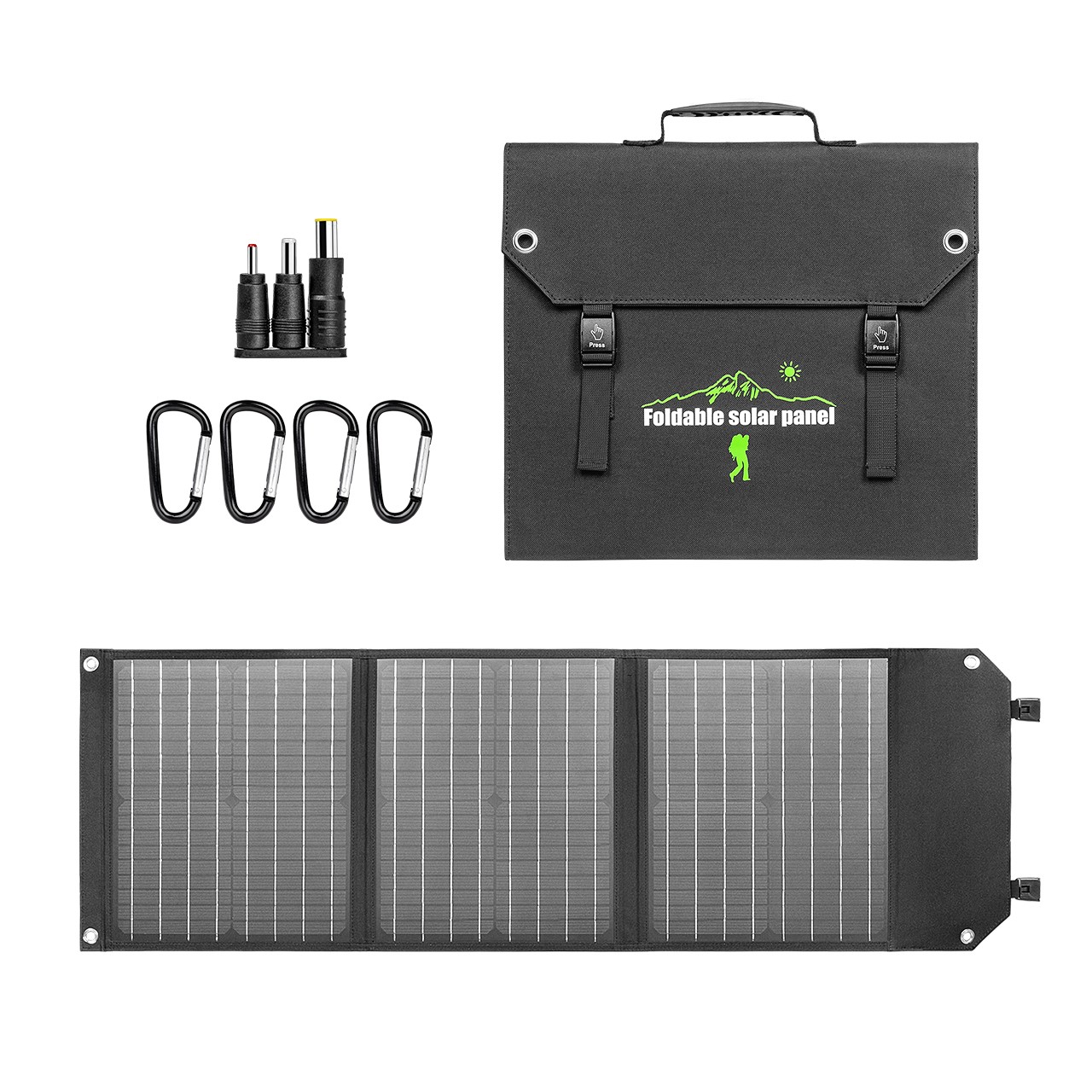 便携折叠布包太阳能板60W