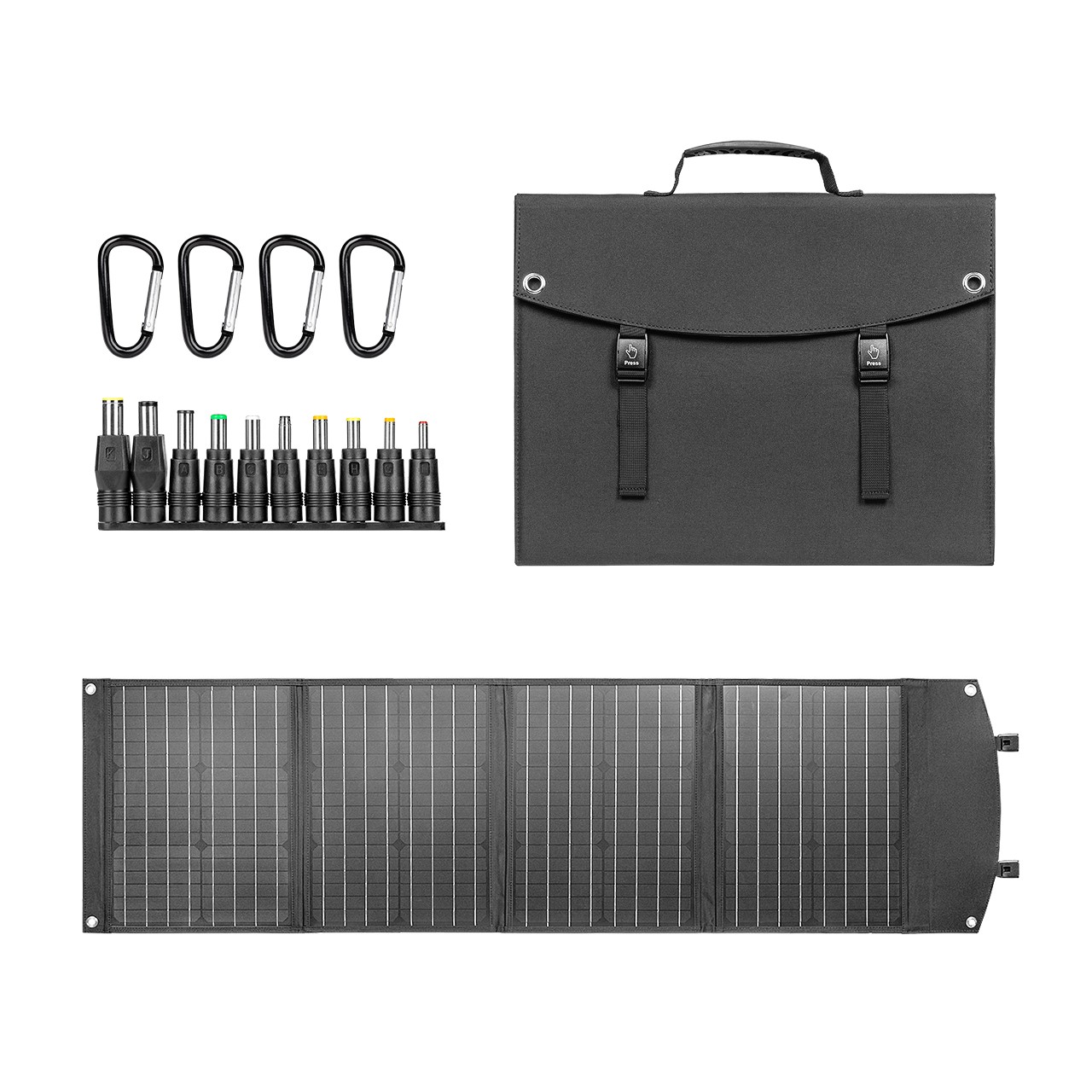 便携折叠布包太阳能板100W